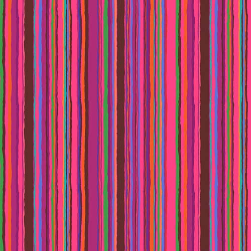 Kaffe Fassett Collective February 2026 - Echo Stripe - Red