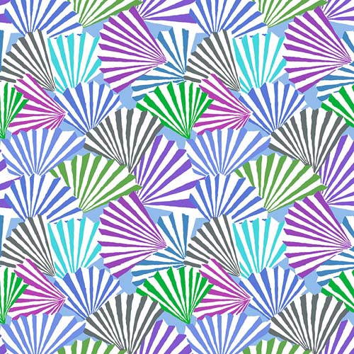 Kaffe Fassett Collective February 2026 - Fanfare - Blue
