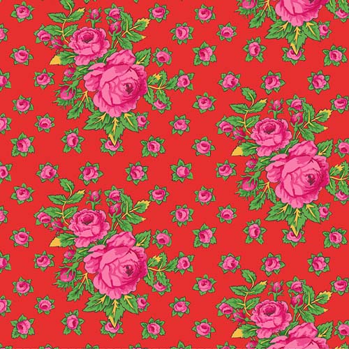 Kaffe Fassett Collective February 2026 - Rosie - Red