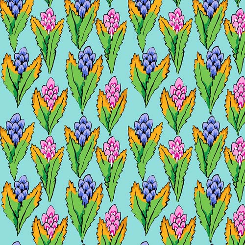 Kaffe Fassett Collective February 2026 - Hyacinth - Duck Egg
