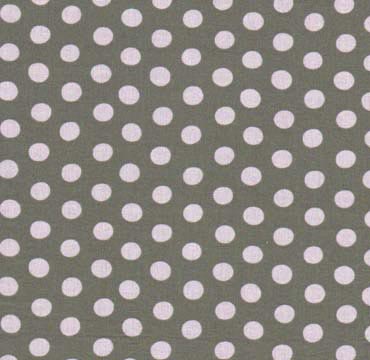 Spot - Charcoal - Pink dot oncharcoal grey, Kaffe Classics, Kaffe collective
