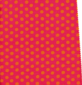 Spot - Fuchsia - Kaffe Fassett Classics - Orange Dots on Fuchsia