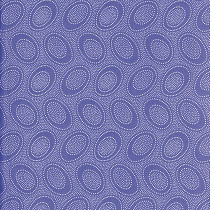 Aboriginal Dot - Iris - Purple with White Dots-Kaffe Fassett Classics by