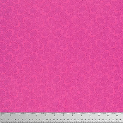 Aboriginal Dot - Shocking - - Kaffe Fassett Classics - purple on hot pink