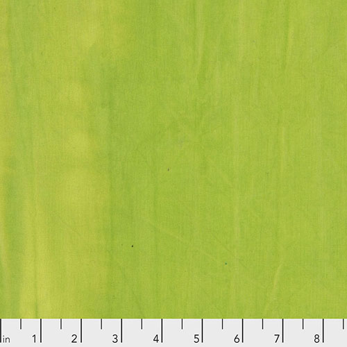 Hand Dyed Cottons - Peridot green by Jane sassaman