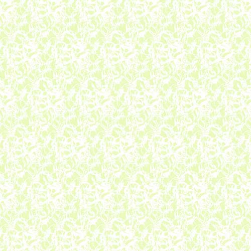 Cool Breeze - Fog - Light Lime - white scribbles on lime green