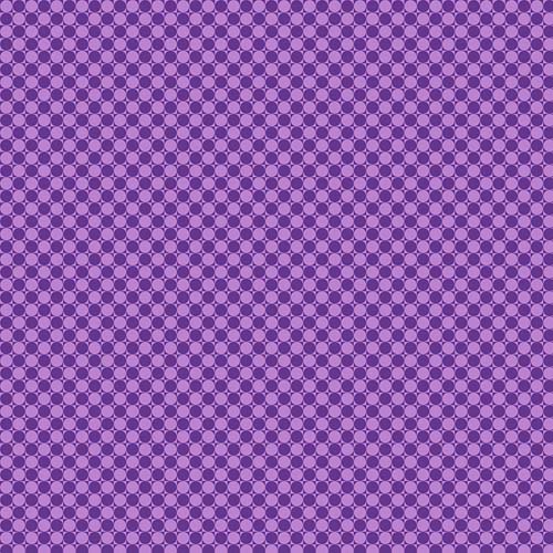 Cool Breeze - Gale - Purple - rows of circles in squares - lt/dk purple