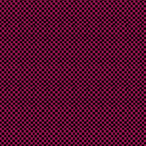 Heat Wave - Sultry - Hot - black & hot pink checkerboard