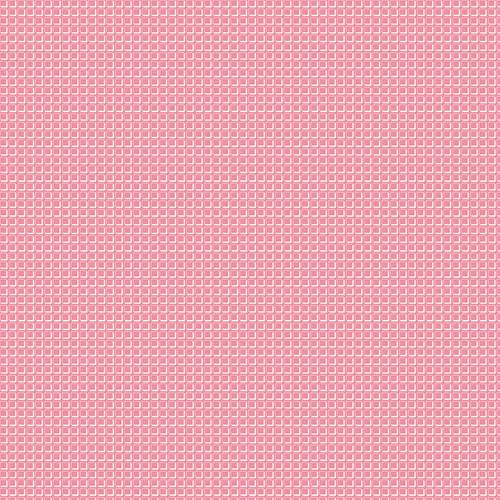 Heat Wave - Parched - Warm - small pink & white shadow grid