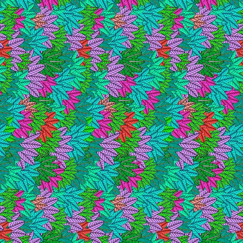 MulgaKongz - Lively Leaves - Multi - packed multicolored leaves