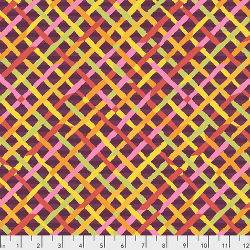Mad Plaid - Maroon - Brandon Mabley - Kaffe Fassett Collective
