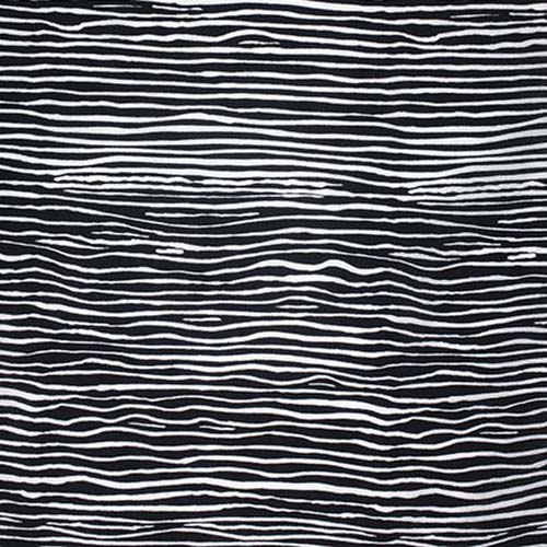 Creased - Black - Stash by Brandon Mably for Kaffe Collective
