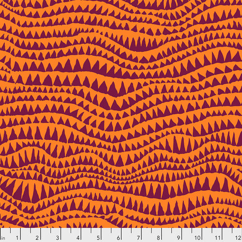 Sharks Teeth - Orange - Spring 2019-Kaffe Collective-Brandon Mably-Kaffe Fa