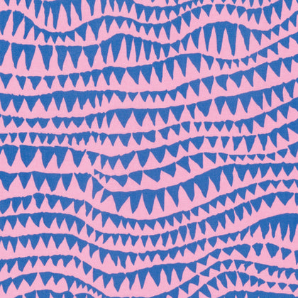 Sharks Teeth - Pink - Spring 2017-Kaffe Collective-Brandon Mably-Kaffe Fa