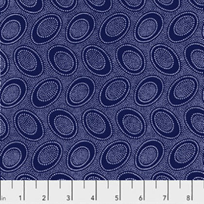 Aboriginal Dot - Indigo - Purple Kaffe Fassett Classics by Kaffe Fassett
