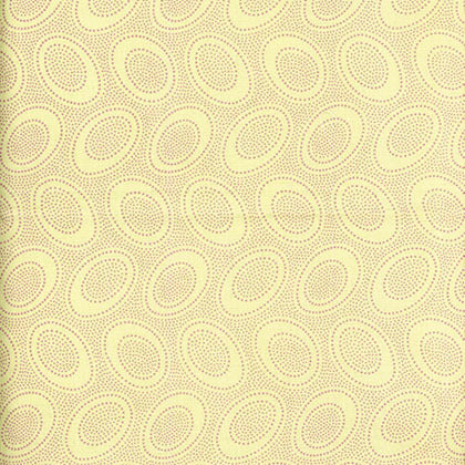 Aboriginal Dot - Pear - Pink Dots on Light Green-Kaffe Fassett Classics by Ka