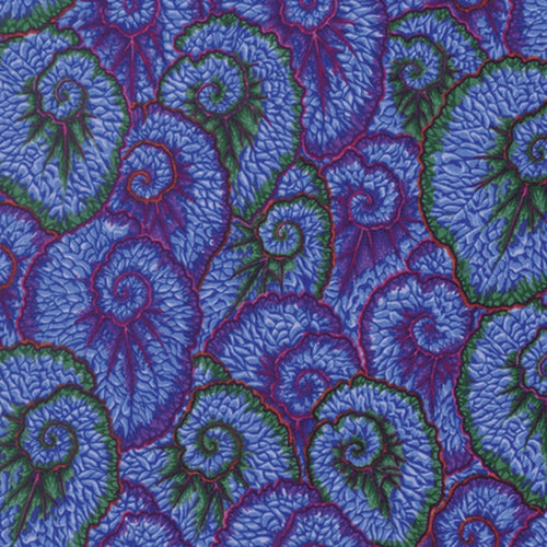 Curlique - Blue - Spring 2017-Kaffe Collective-Philip Jacobs-Kaffe Fa