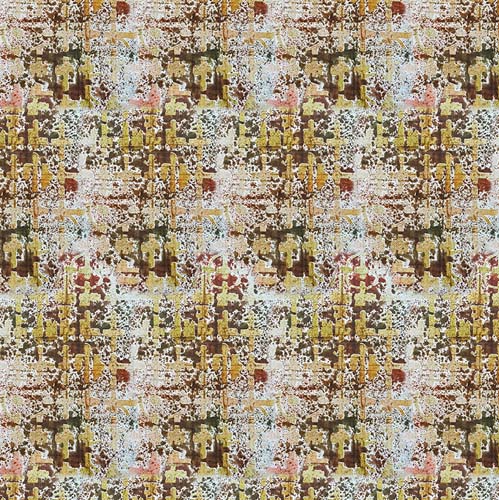 Live Out Loud - Interlace - Carame- neutral colored collage by Seth Apter