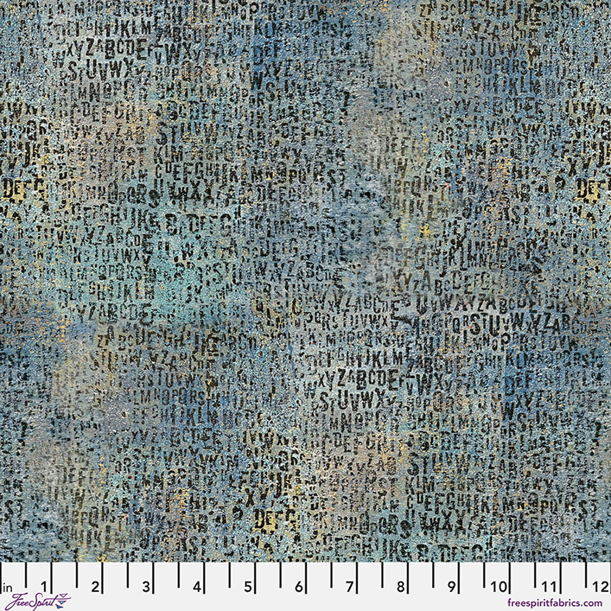 One Layer Away - Lots of Letters - Ocean