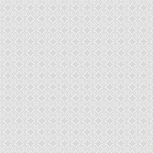 Complements - Gray Zone - Wind - cream geometric circles on light gray