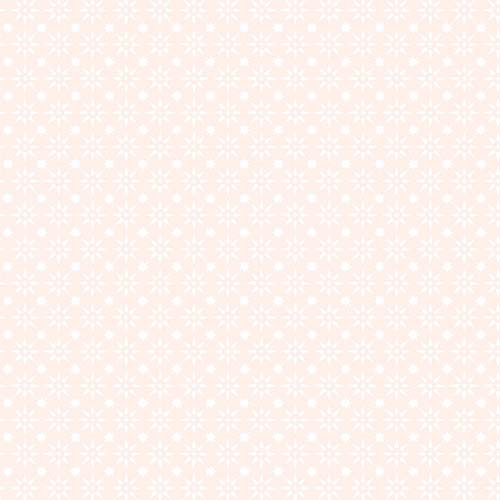 Complements - Peachy - Mellow - cream geometric design on  peach