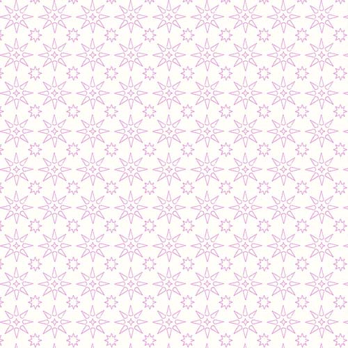 Complements - Burst - Mellow - purple geometric on white