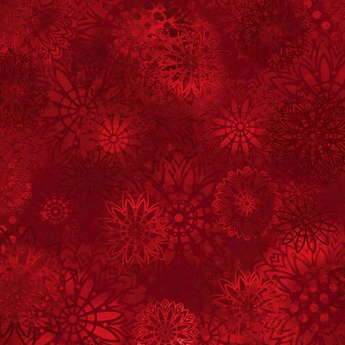 Textures - Medallions - Red - tone on tone red medallions