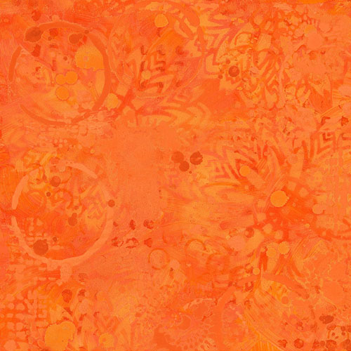 Textures - Tonal Graffiti - Orange -  tone on tone orange designs