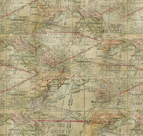 Foundations - Expedition - Multi - ship route maps - Tim Holtz
