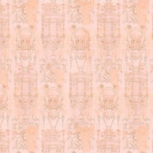 Tim Holtz Palette Pink - Toile - tone on tone vase