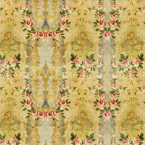Tim Holtz Palette Yellow - Wallpaper - yellow wallpaper print