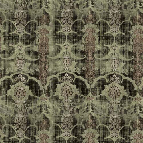 Tim Holtz Palette Green - Tapestry -  worn damask tapestry