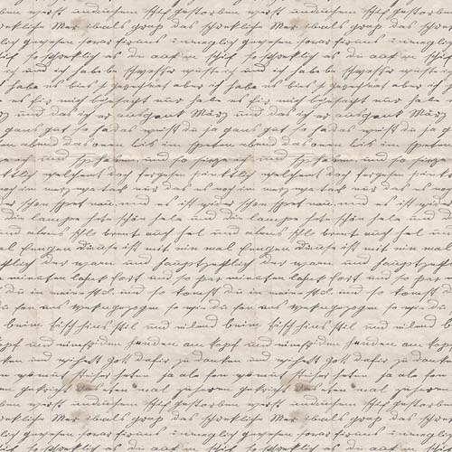 Tim Holtz Palette Charcoal - Handwriting -  rows of script on cream