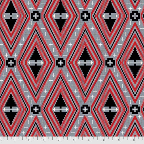 Holiday Homies Flannel - Family Tree - Blue Spruce - diamond stripe with tree