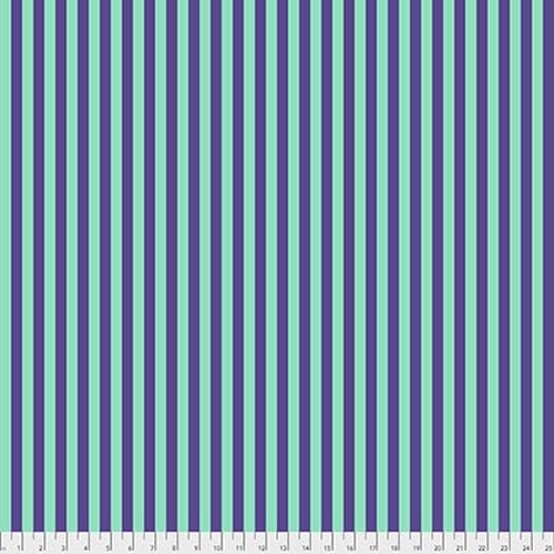 Tula's True Colors - Tent Stripe -  Iris, Lilac/mint  by Tula Pink