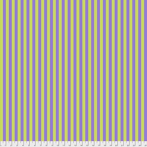 Tula's True Colors - Tent Stripe - Orchid, purple/green by Tula Pink