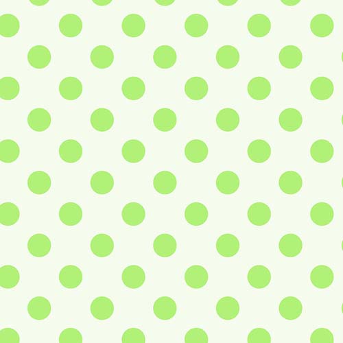 Neon True Colors - Neon Pom Poms - Karma - Green & lt. green - Tula Pink