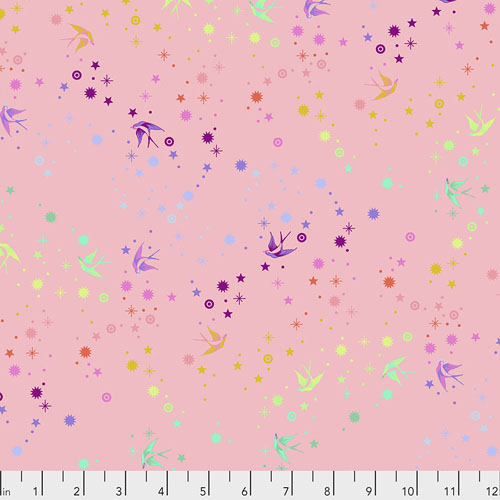 Tula's True Colors - Fairy dust, blush  by Tula Pink