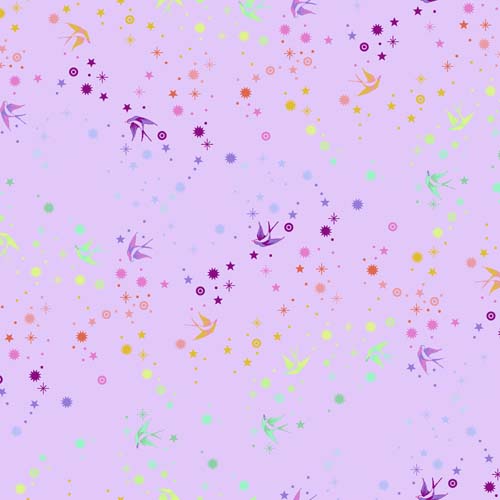 Tula's True Colors - Fairy dust, lavender  by Tula Pink