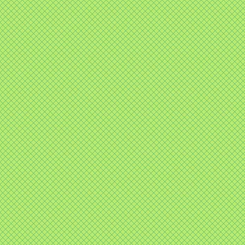 Tula's True Colors - On TheGrid - Apple - green grid on green - Tula Pink