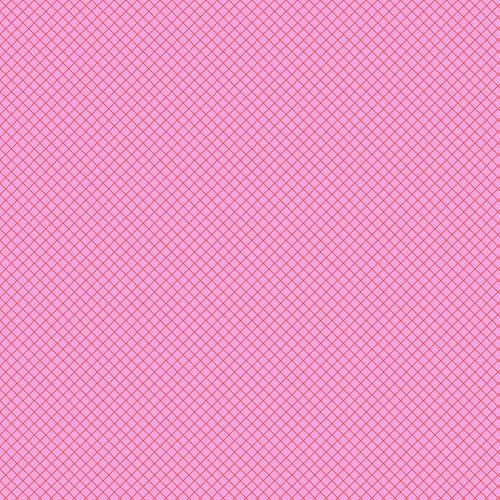 Tula's True Colors - On TheGrid - Bubblegum - red grid on pink - Tula Pink