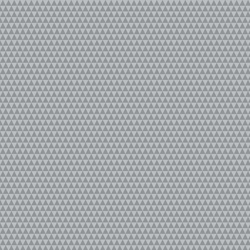 Tula's True Colors - Kinda Shady - Fog - gray triangles - Tula Pink