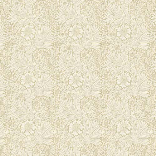 Original Morris - Marigold - Tan - tone on tone flowers and leaves
