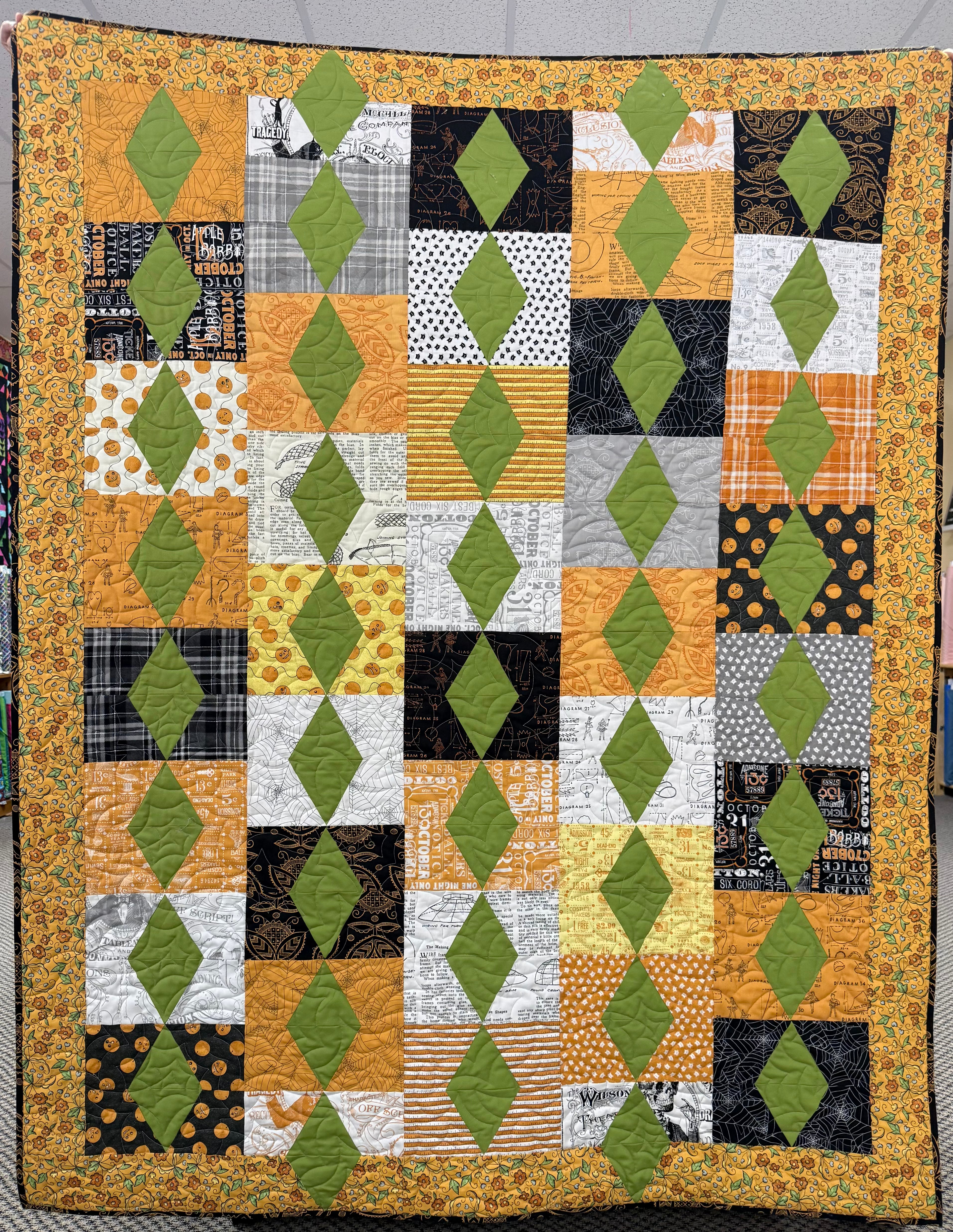 Costume Maker's Emerald City Quilt Kit - 57 x 72
