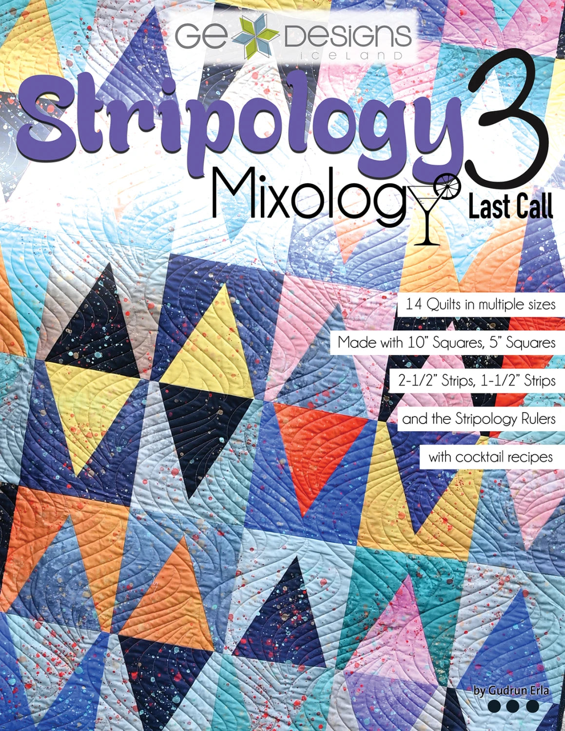 Stripology Mixology 3 Last Call -14  patterns  - GE Designs Iceland