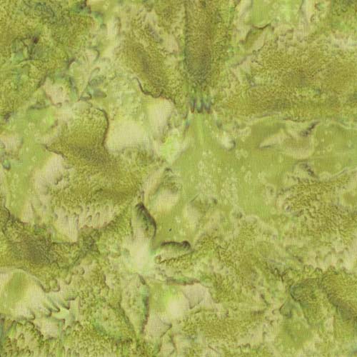 HFM - 1895 Batik - Bali Watercolors - Leaf - medium yellow green