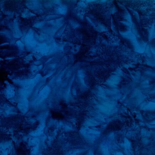 HFM - 1895 Batik - Bali Watercolors - Sapphire -  Dark Blue