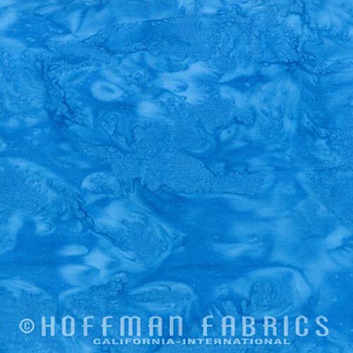 HFM - 1895 Batik - Bali Watercolors - Blue-Jay - medium bright blue