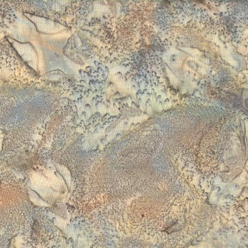 HFM - 1895  Batik - Bali Watercolors -  Hippo - gray blue