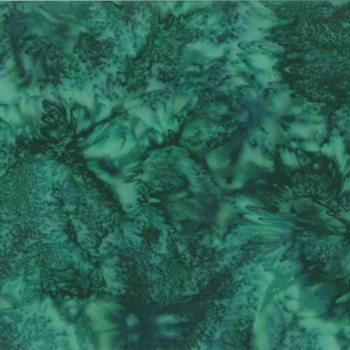 HFM - 1895 Batik - Bali Watercolors - Mallard - blue green